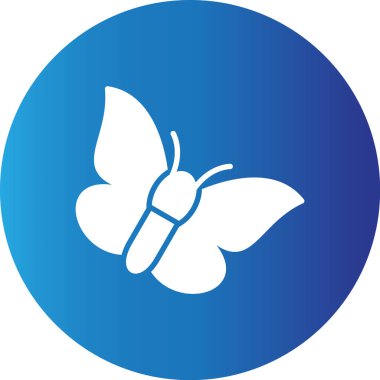 Web kullanımı için Kelebek Basit Vektör Simgesi