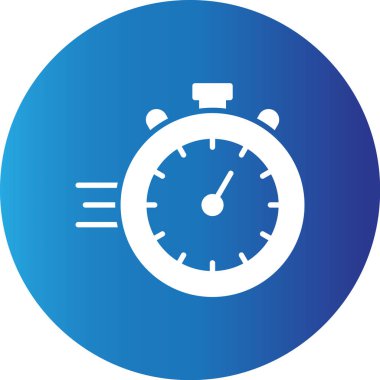 Web kullanımı için Kronometre Basit Vektör Simgesi