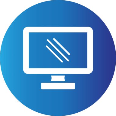 Web Kullanımı için Lcd Basit Vektör Simgesi