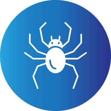 Web Kullanımı için Örümcek Basit Vektör Simgesi