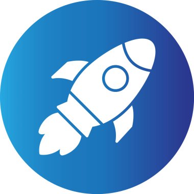 Web kullanımı için Uzay Gemisi Basit Vektör Simgesi