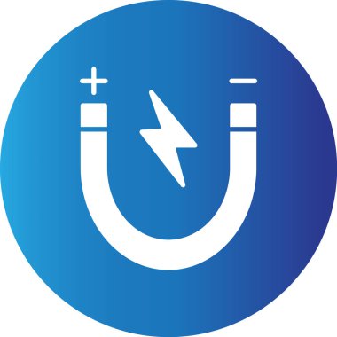 Web Kullanımı için Mıknatıs Basit Vektör Simgesi