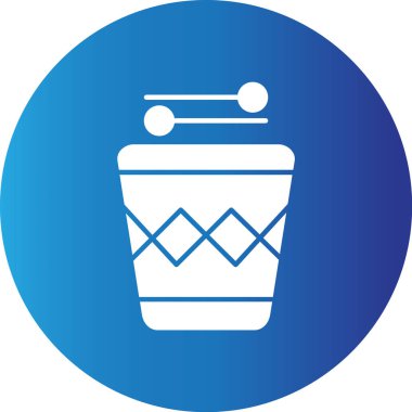 Web Kullanımı için Davul Basit Vektör Simgesi