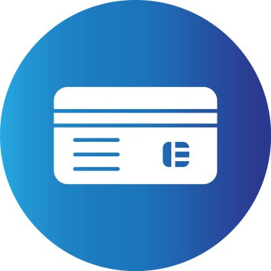 Web kullanımı için Kredi Kartı Basit Vektör Simgesi