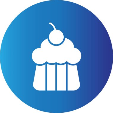 Web kullanımı için Kek Basit Vektör Simgesi