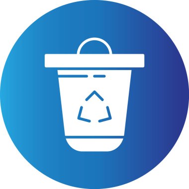 Web Kullanımı için Çöp Basit Vektör Simgesi