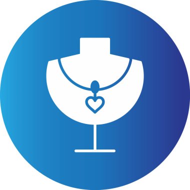 Web kullanımı için Kolye Basit Vektör Simgesi