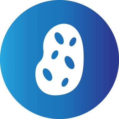 Web kullanımı için Patates Basit Vektör Simgesi