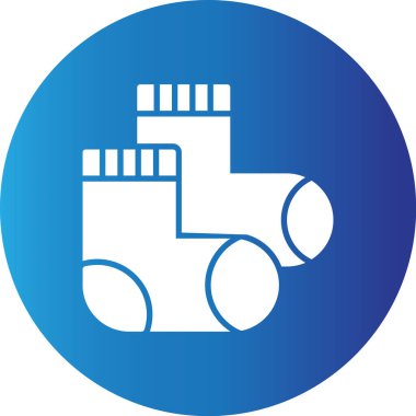 Web kullanımı için Çorap Basit Vektör Simgesi