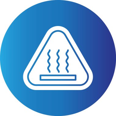 Web kullanımı için Sıcak Yüzey Basit Vektör Simgesi