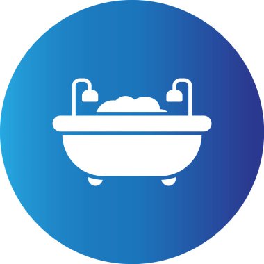 Web kullanımı için Basit Banyo Vektörü Simgesi