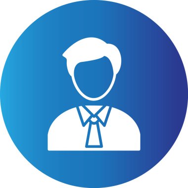 Web kullanımı için Yönetici Basit Vektör Simgesi