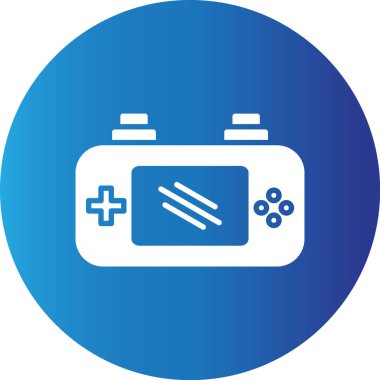 Web kullanımı için Oyun Konsolu Basit Vektör Simgesi