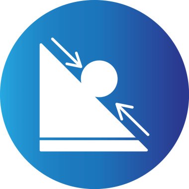 Web Kullanımı için Basit Vektör Simgesi Yuvarlanıyor