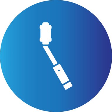 Web kullanımı için Selfie Çubuğu Basit Vektör Simgesi