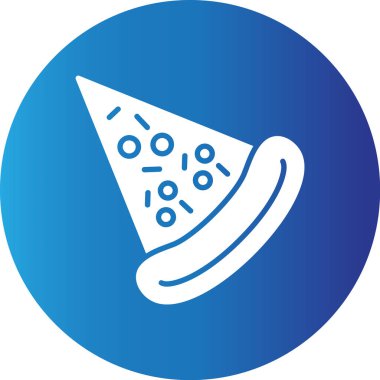 Web Kullanımı İçin Pizza Basit Vektör Simgesi