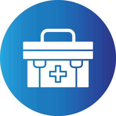 Web kullanımı için İlk Yardım Çantası Basit Vektör Simgesi