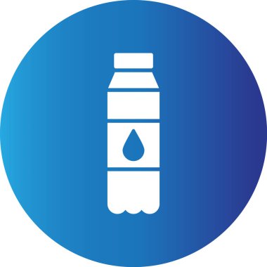 Web kullanımı için Su Şişesi Basit Vektör Simgesi