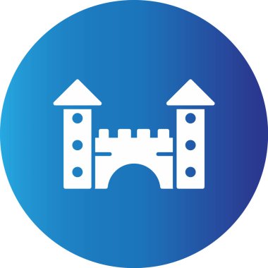 Oyuncak Kalesi Web Kullanımı için Basit Vektör Simgesi