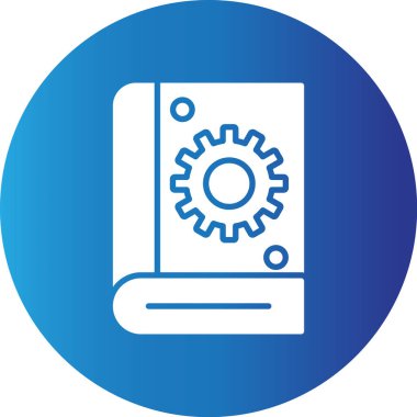 Web kullanımı için Kitap Basit Vektör Simgesi Ayarlanıyor