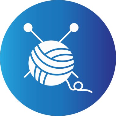 Web kullanımı için Basit Vektör Simgesi Örme