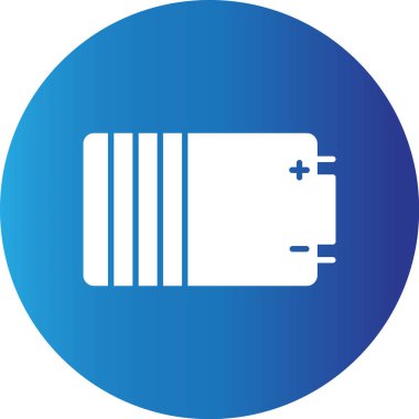 Web kullanımı için Pil Basit Vektör Simgesi