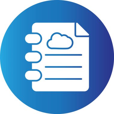 Web kullanımı için Basit Vektör Simgesi Raporu