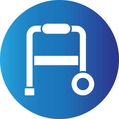 Web Kullanımı için Walker Basit Vektör Simgesi