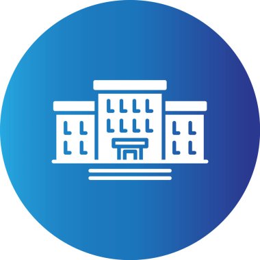 Web Kullanımı için Otel Basit Vektör Simgesi