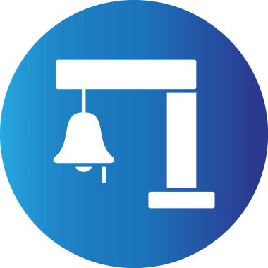 Web Kullanımı için Çan Basit Vektör Simgesi