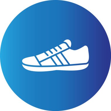 Web kullanımı için Sneakers Basit Vektör Simgesi