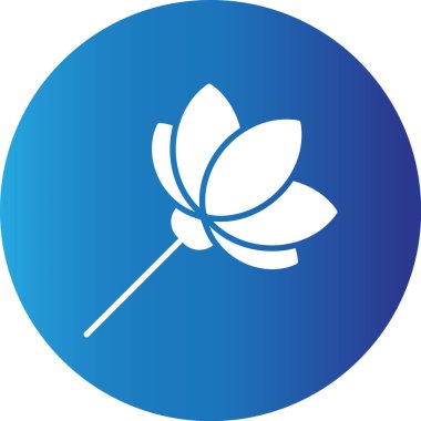 Web kullanımı için Lotus Basit Vektör Simgesi