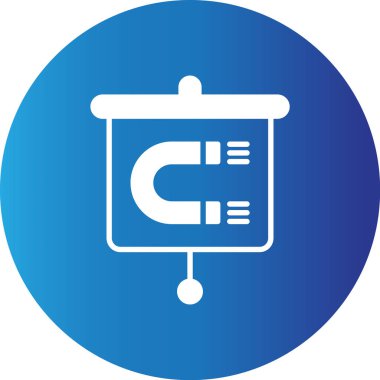 Web kullanımı için Mıknatıs Sunumu Basit Vektör Simgesi