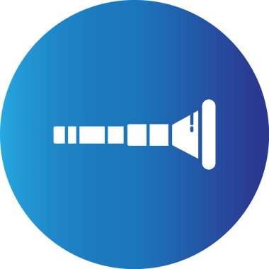 Web kullanımı için Didgeridoo Basit Vektör Simgesi