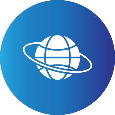 Web kullanımı için Dünya Geneli Basit Vektör Simgesi