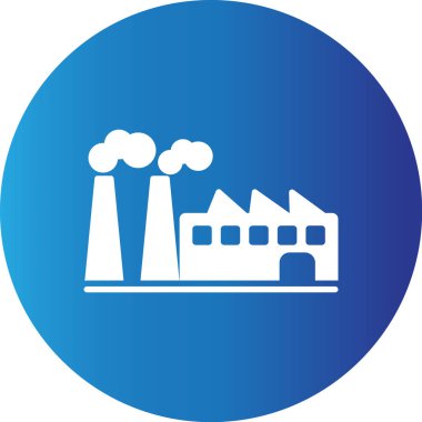 Web kullanımı için Fabrika Basit Vektör Simgesi