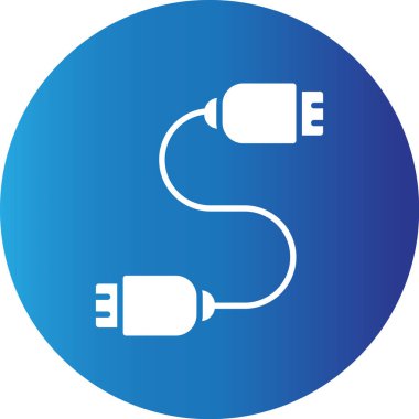 Web kullanımı için Kullanıcı Kablosu Basit Vektör Simgesi