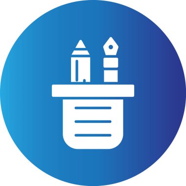 Web kullanımı için Kalem Duruşu Basit Vektör Simgesi