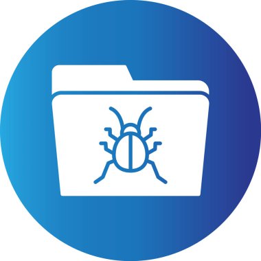 Web kullanımı için Etkilenmiş Basit Vektör Simgesi