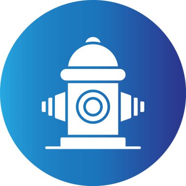 Web kullanımı için Yangın Hidranı Basit Vektör Simgesi