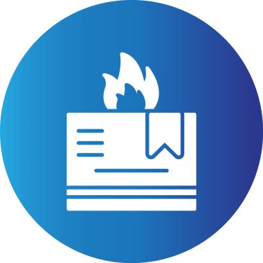 Web kullanımı için Basit Vektör Simgesini Ateşle