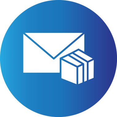 Web kullanımı için Basit E- posta Vektörü Simgesi