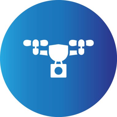 Web kullanımı için Drone Basit Vektör Simgesi