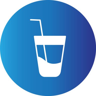 Web Kullanımı İçin Yumuşak İçecek Basit Vektör Simgesi