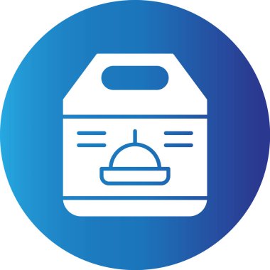 Web kullanımı için Gıda Teslimatı Basit Vektör Simgesi