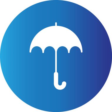 Web kullanımı için Şemsiye Basit Vektör Simgesi