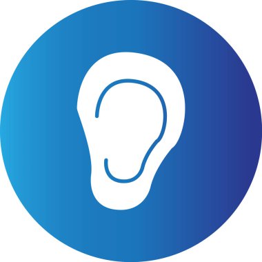 Web kullanımı için Basit Vektör Simgesini Dinle