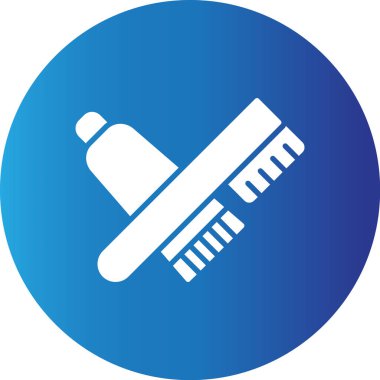 Web kullanımı için Diş fırçası Basit Vektör Simgesi