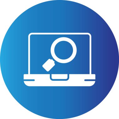 Web kullanımı için Basit Vektör Simgesini Ara