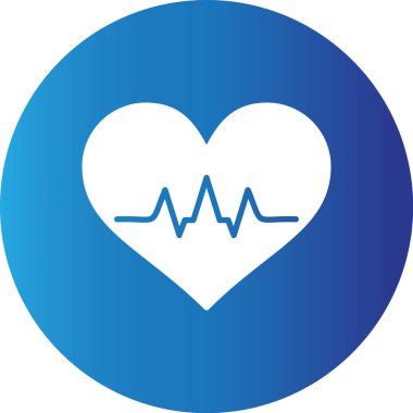Web kullanımı için Tıbbi Kalp Basit Vektör Simgesi